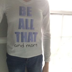 A cute and comfortable long sleeve shirt.